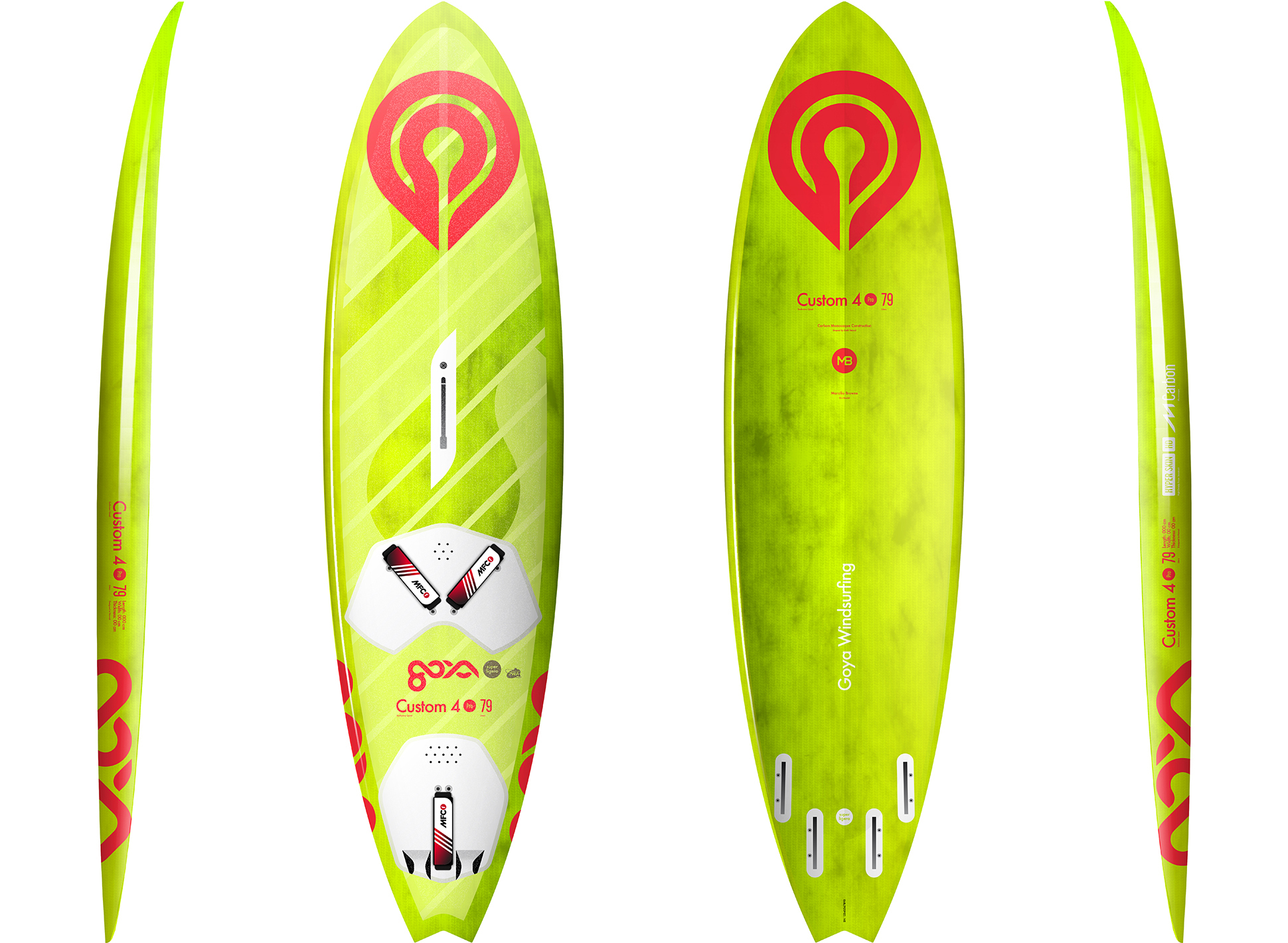 Goya Custom 4 Pro Surfwave Windsurf Board 2020