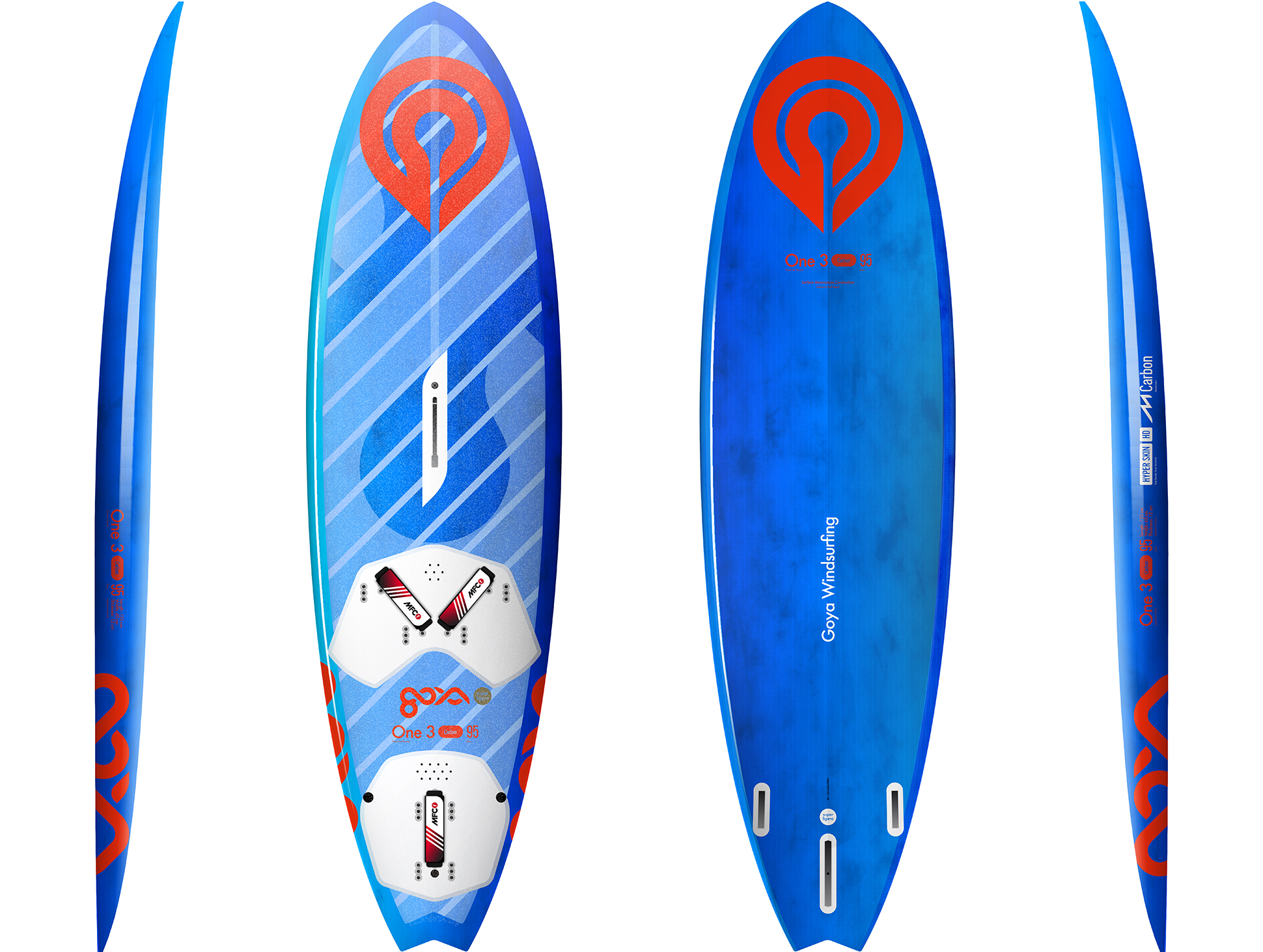 Goya One 3 Carbon Freewave Windsurf Board 2020